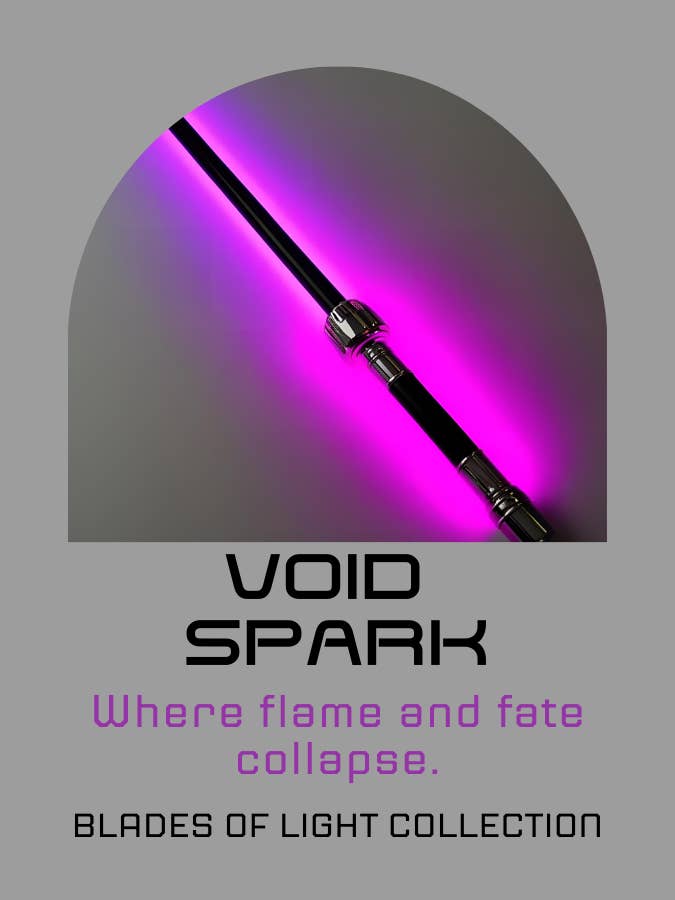 Leere Funken - Klingen des Lichts Kollektion für den Großhandel von The Vintage Flame Candles