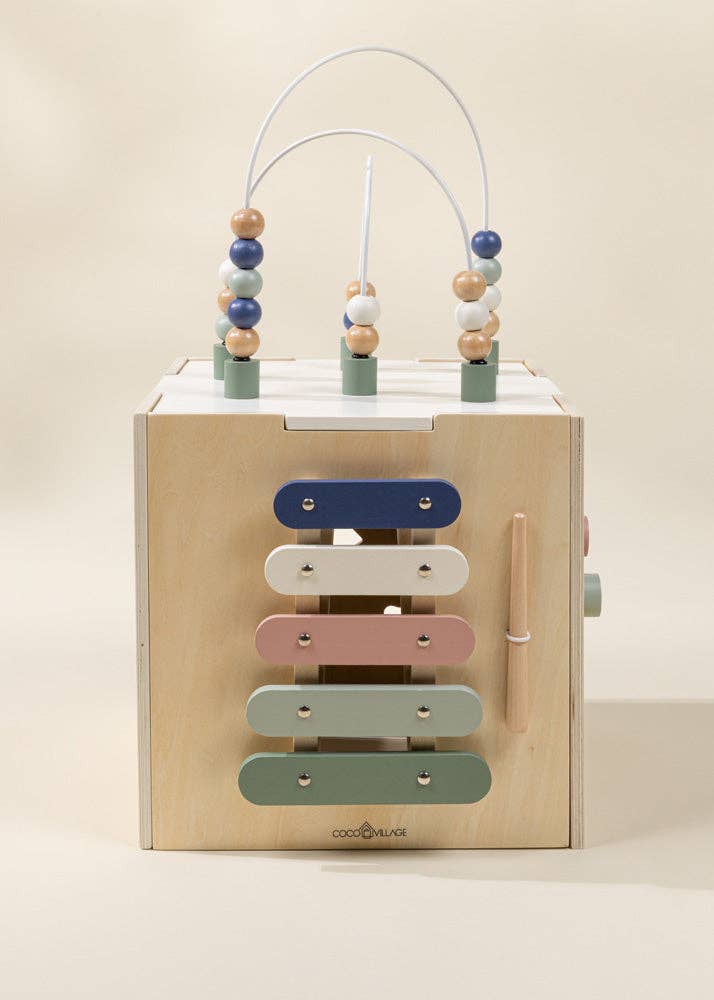 Coco Village - Wholesale Wood Toy - Kids - Wooden Activity Cube21