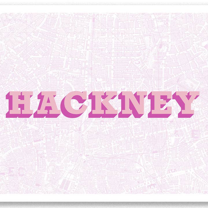 Planet Patrol - Hackney II pour la vente par Art on a Postcard