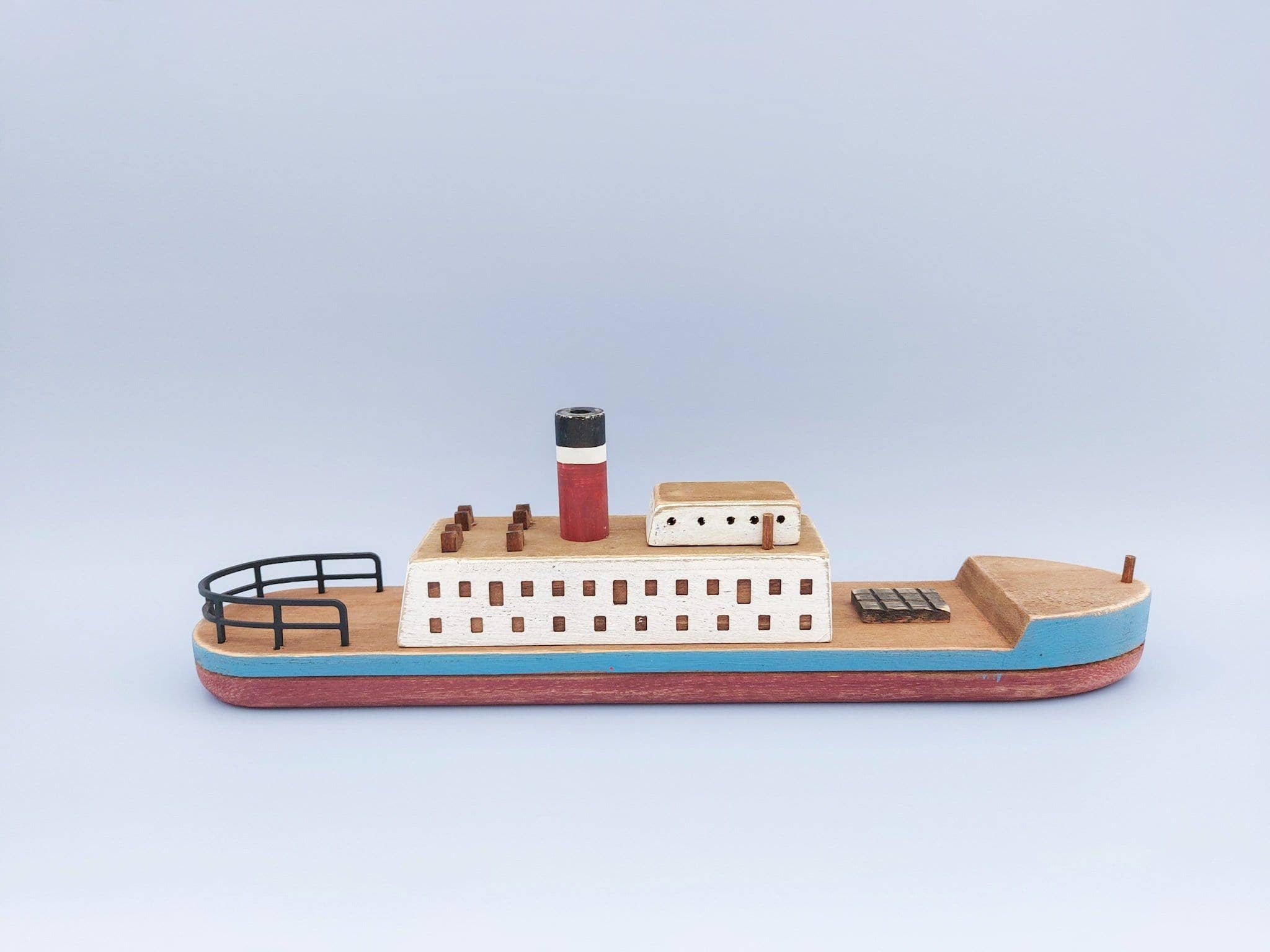 Growing Little Folks - Wholesale Wood toy – Child - Harbour Town Boat (Small)1