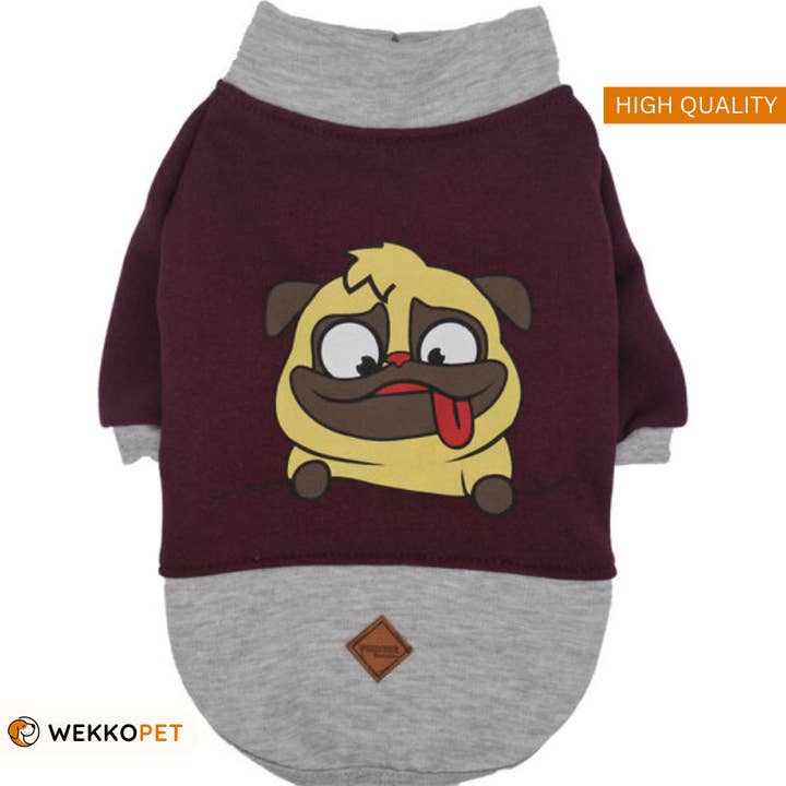 High-Quality Dog -Purple Pugy- SWEATSHIRT Perfect Dog Lover Gift - WEKKOPET (SET OF 5) for wholesale by WEKKOPET