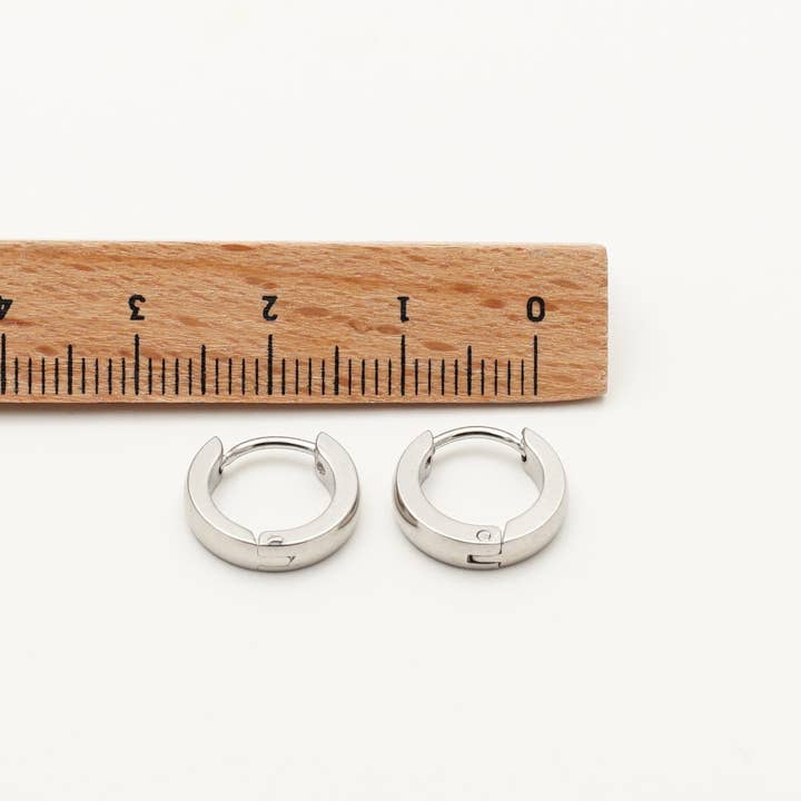 Maral Kunst - Wholesale Hoop Earrings - Classic Men Style Hoop Earrings