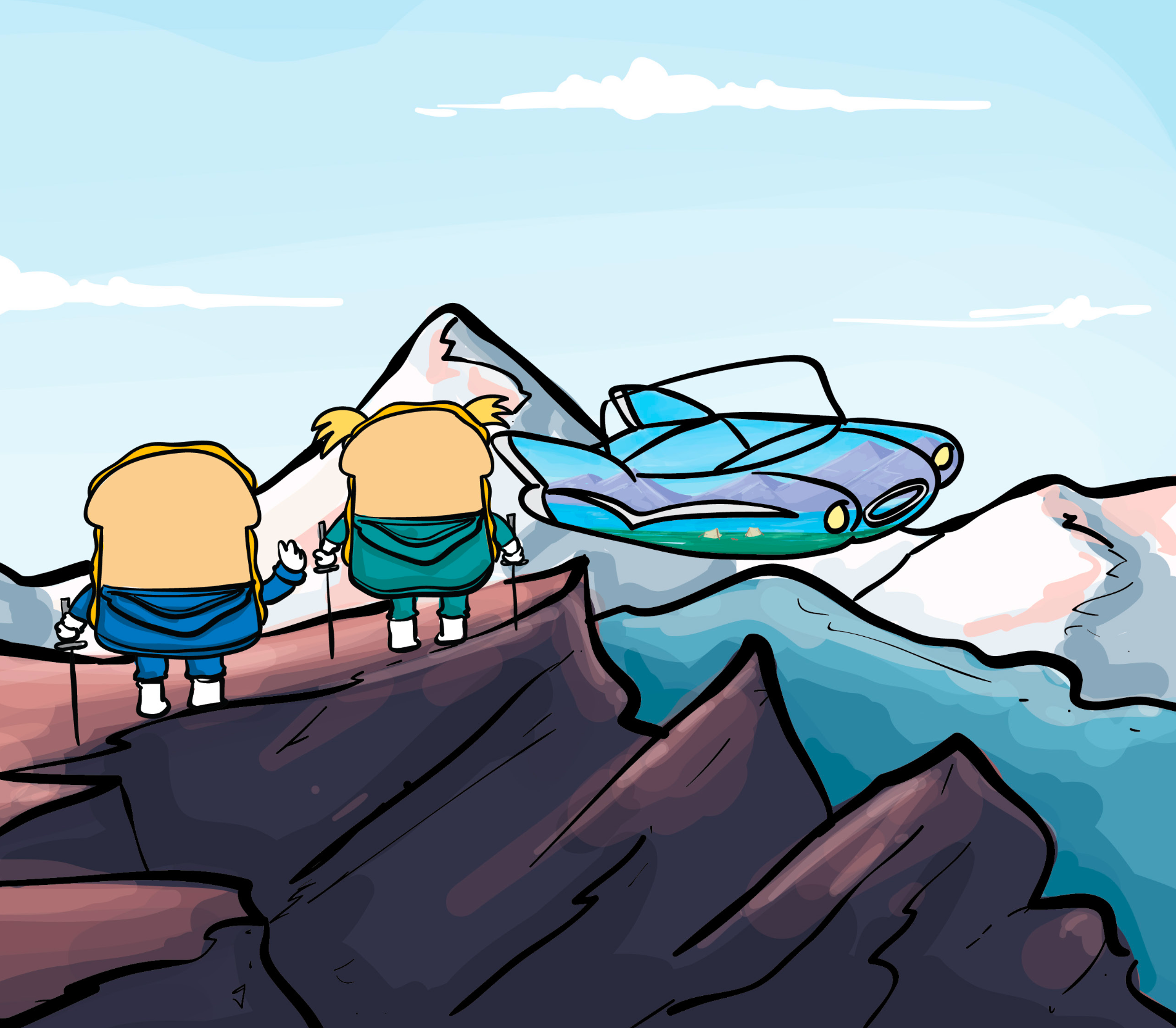 The Adventures of Susie & Johnny Grilled Cheese - Wholesale Early Reader Book (6-8) - Susie & Johnny Take A Spectacular National Park Adventure2