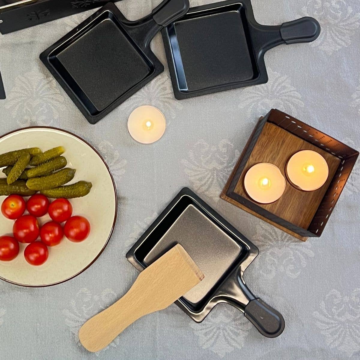 Fackelmann - Wholesale Cheese Board - Individual candle raclette machine6