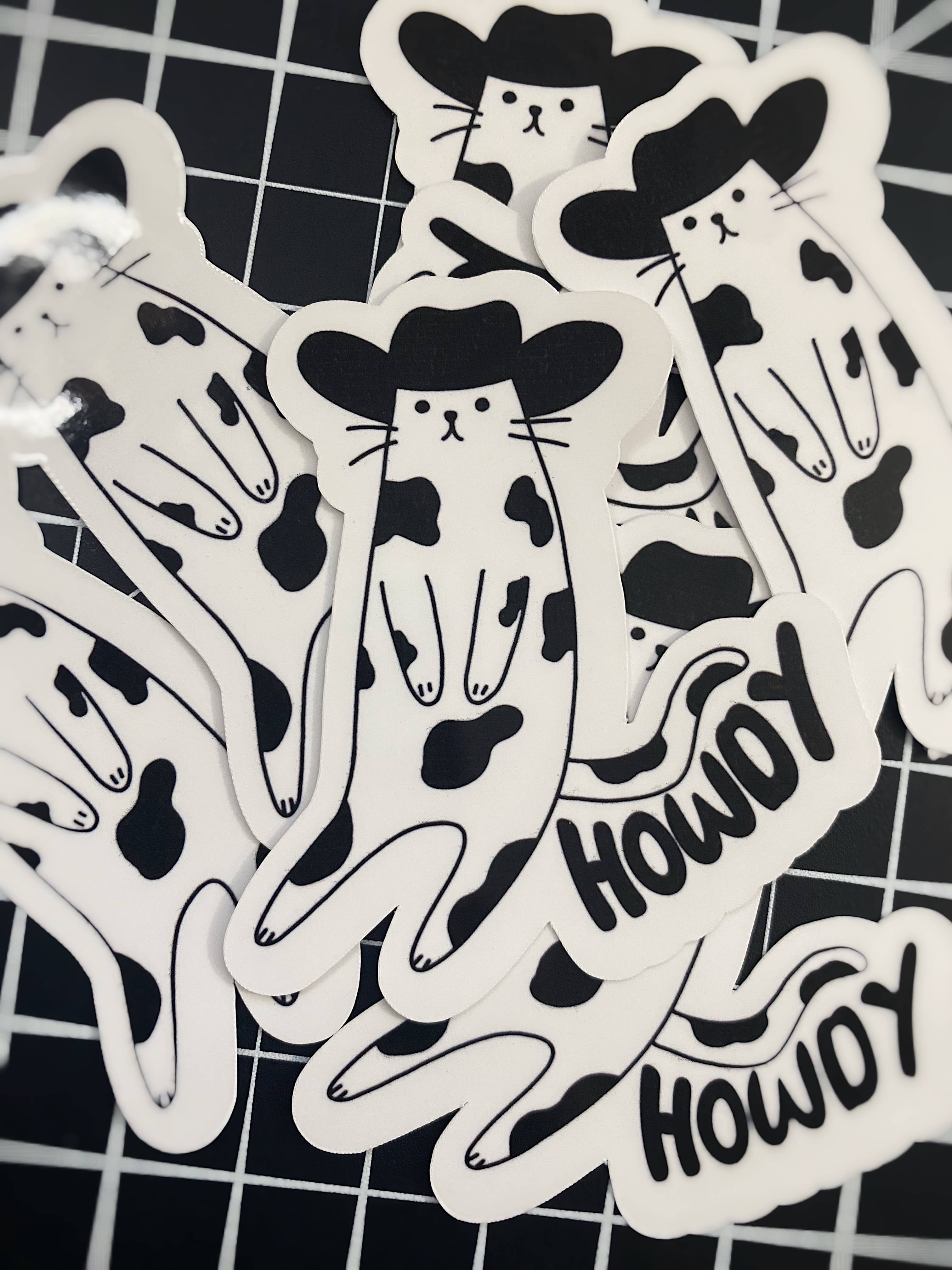 Cosmic Paper Studio – Engroshandel Klistermærke – Co Cat Sticker1