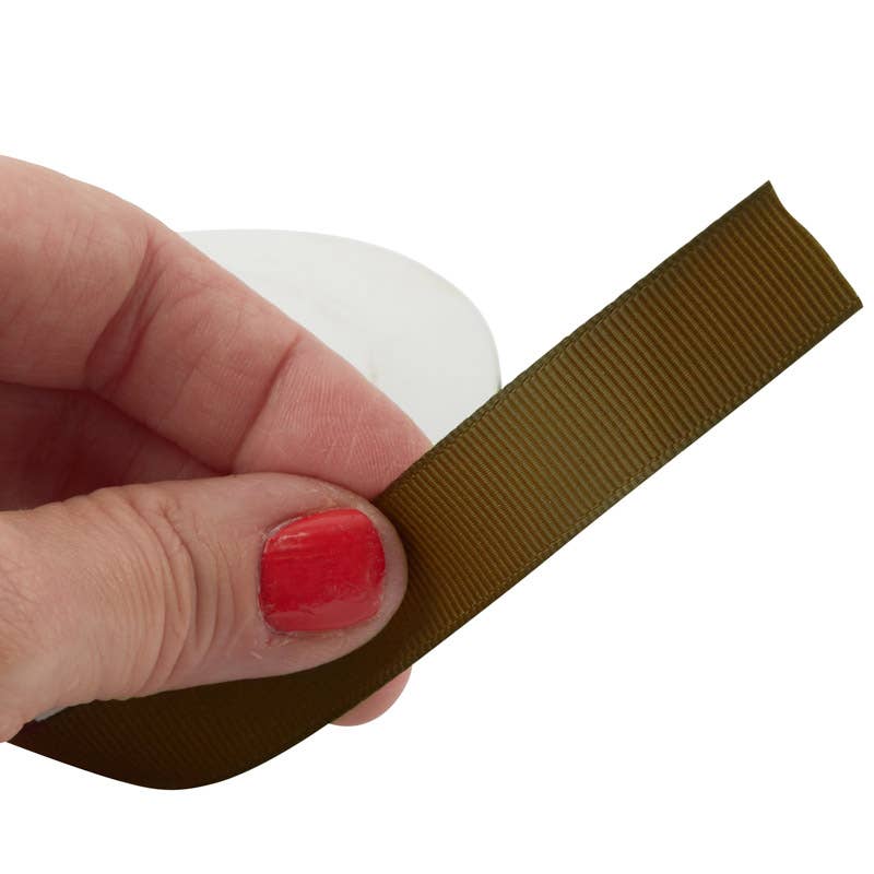 Factory Direct Craft - Wholesale Ribbon – Gift wrapping - 5/8"  Chocolate Brown Grosgrain Ribbon (36 Spools @ 5yds)1