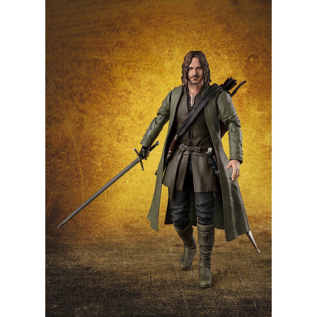 Entertainment Earth - Wholesale Figurine Toy - Kids - LOTR Fellowship of the Ring Aragorn S.H.Figuarts Figure1