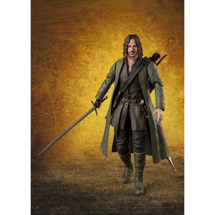 Entertainment Earth - Wholesale Figurine Toy - Kids - LOTR Fellowship of the Ring Aragorn S.H.Figuarts Figure1