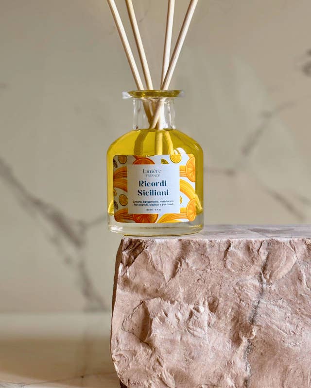 Kit Little Garden - Wholesale Reed Diffuser - 130ml Room Diffuser Sicilian Memories | Lumière Essence