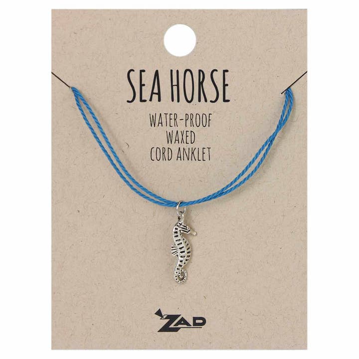 Søhest Charme Voksbehandlet Blå Ledningen Træk Ankelkæde for engroshandel hos ZAD