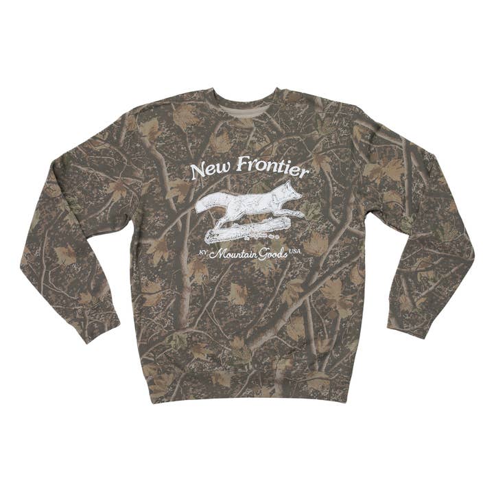 Cuello redondo de camuflaje de zorro para venta al por mayor de New Frontier