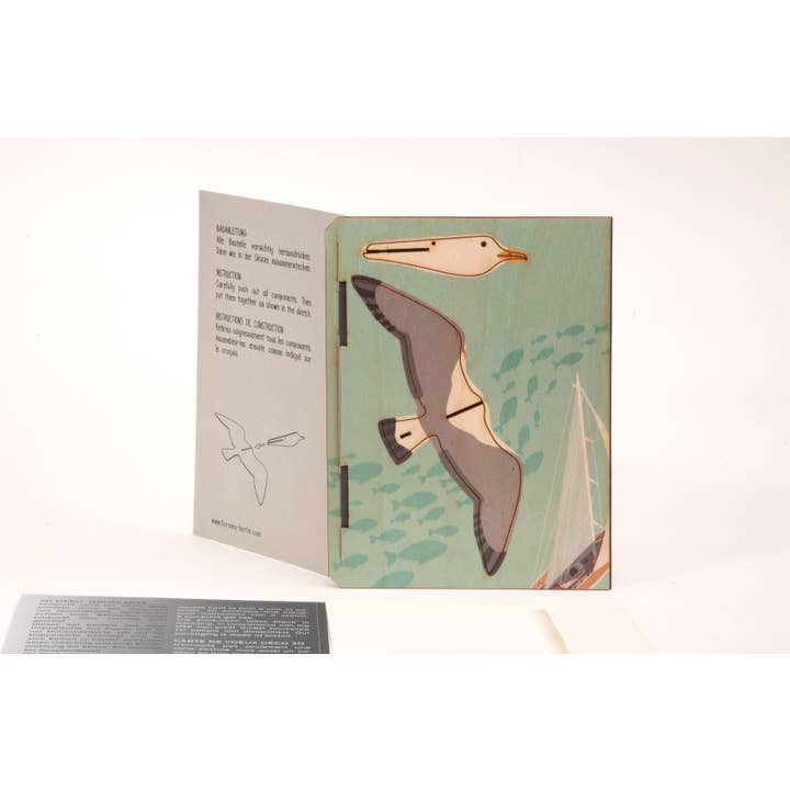 Formes Berlin GbR - Wholesale Christmas Decoration - Mowe 3D deco greeting card3