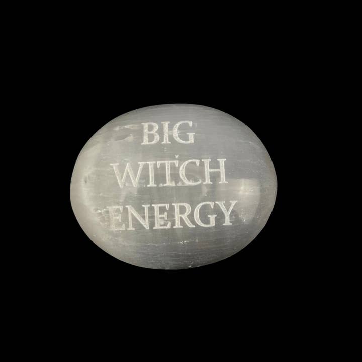 Pelham Grayson Rose - Wholesale Spiritual Stone/Crystal - Humorous Selenite Palm Stones | Singles | (6-7cm)
