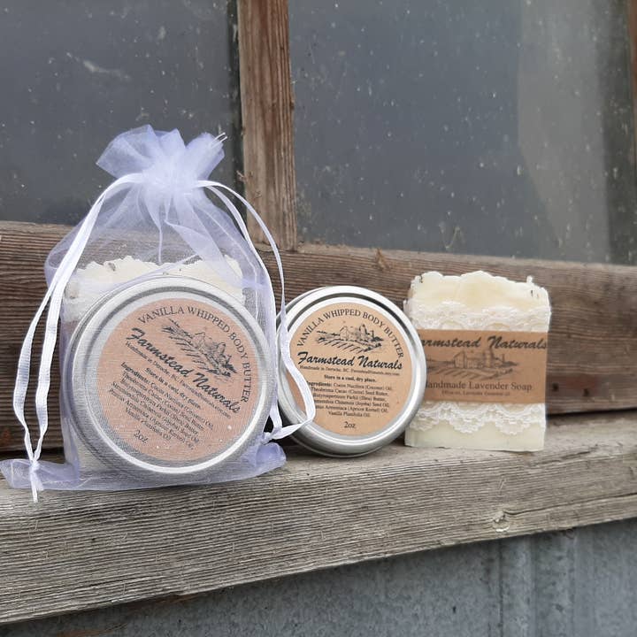 Farmstead Naturals - Wholesale Bath & Body Set - Soap & Salve Gift Pack - Bulk - Farmstead Naturals