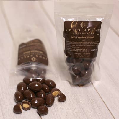 John Kelly Chocolates - Wholesale Chocolate-covered sweets - Sugar-Free Milk Chocolate Coated Almonds1