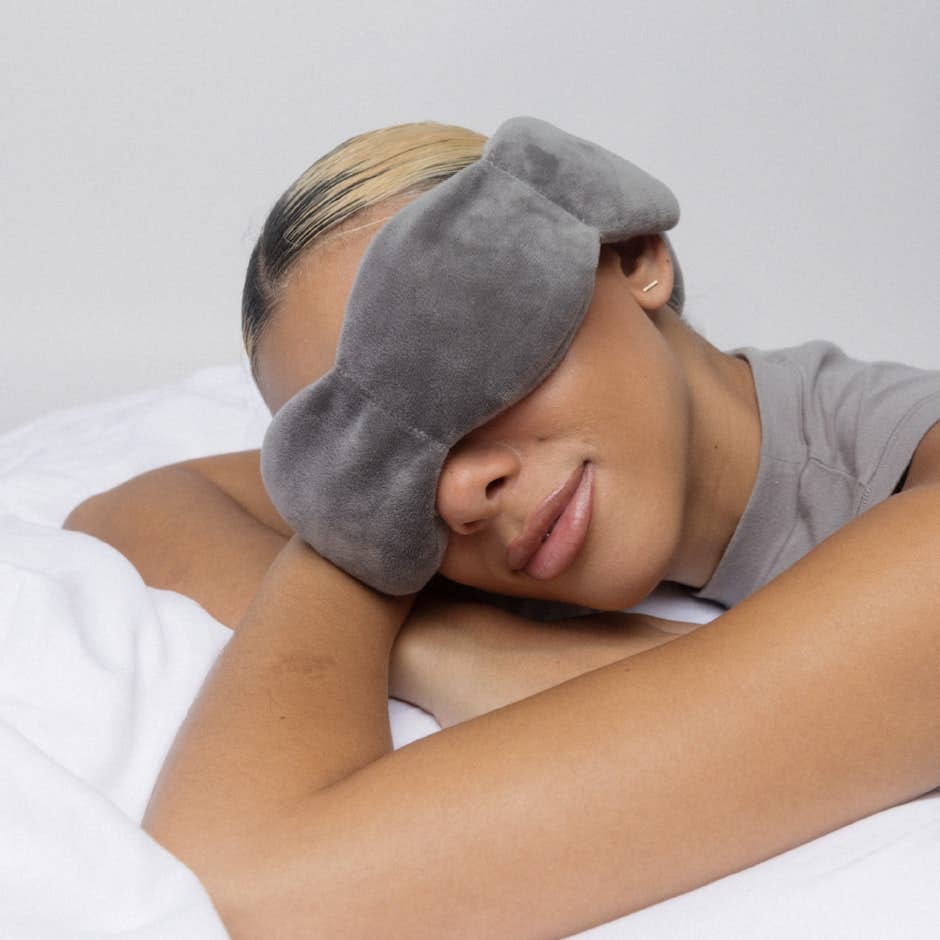 nodpod - Vendita all'ingrosso Maschera per dormire - Maschera per il sonno ponderata a forma di elefante - Maschera per occhi1