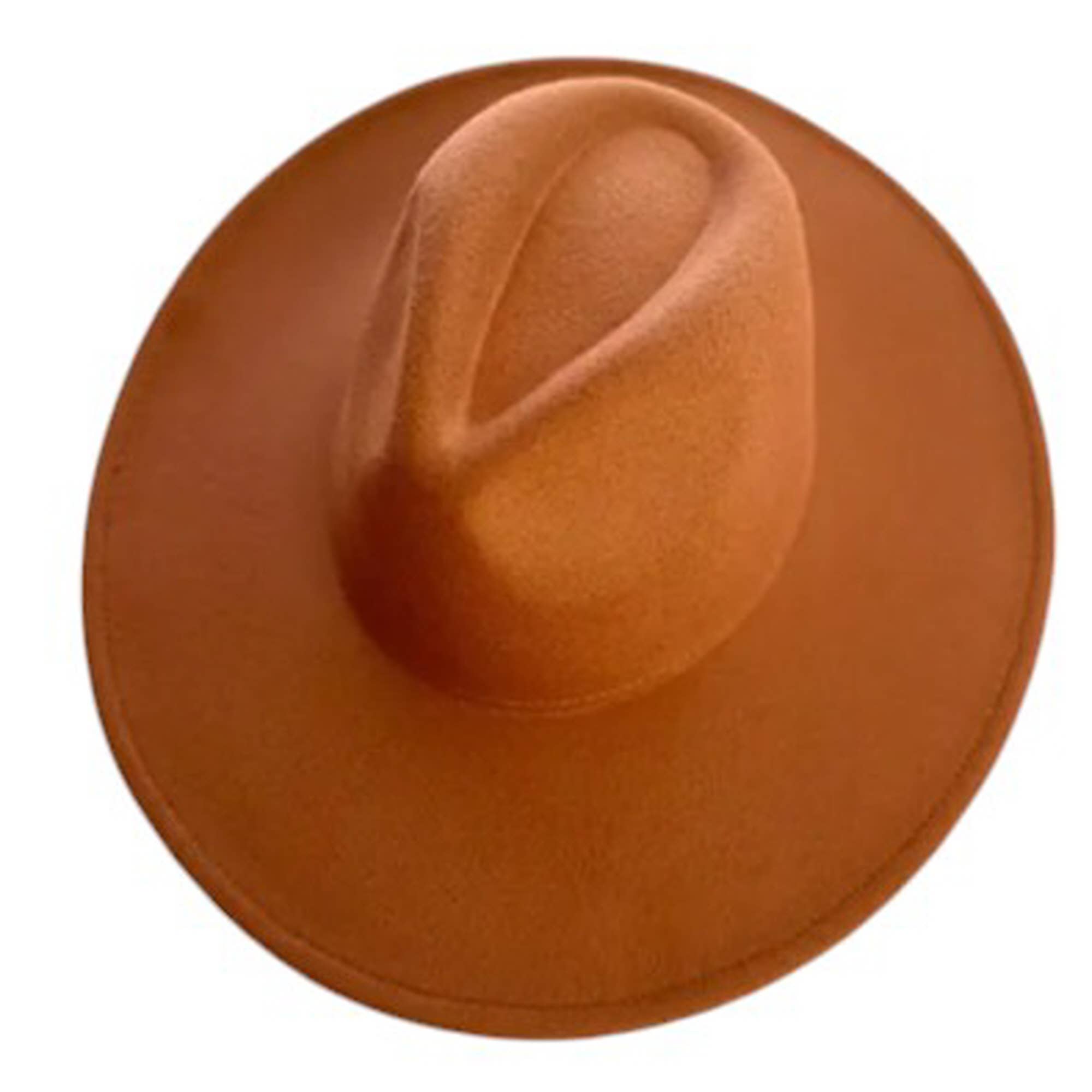 Portia Hat - Venta al por mayor Sombrero fedora - Unisex - Sombrero Clásico de Fieltro de Ala Ancha Disponible en 25 Colores!!11