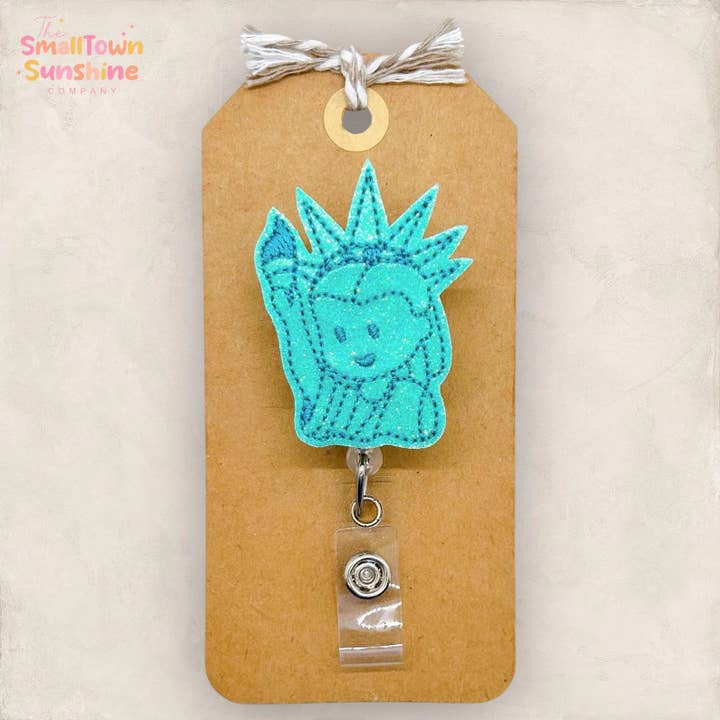 Frihedsgudinden ID-holder for engroshandel hos The SmallTownSunshine Company