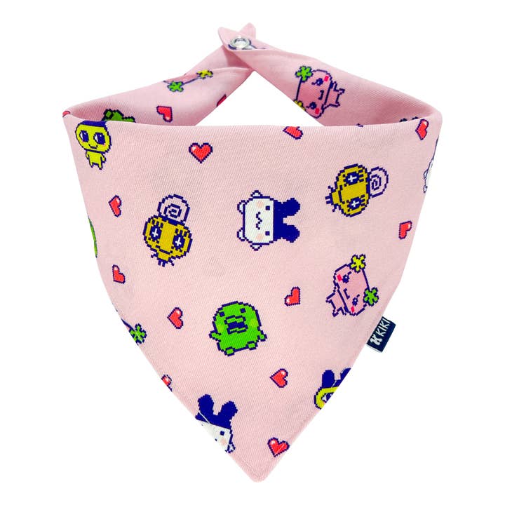 Tamagotchi Dog & Cat Bandana for wholesale by KIKI Japan