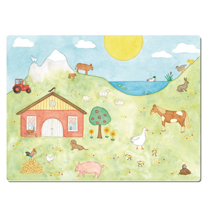 Tafelset - Boerderij 40x30 cm voor wholesale door moreydesign | ask a duck