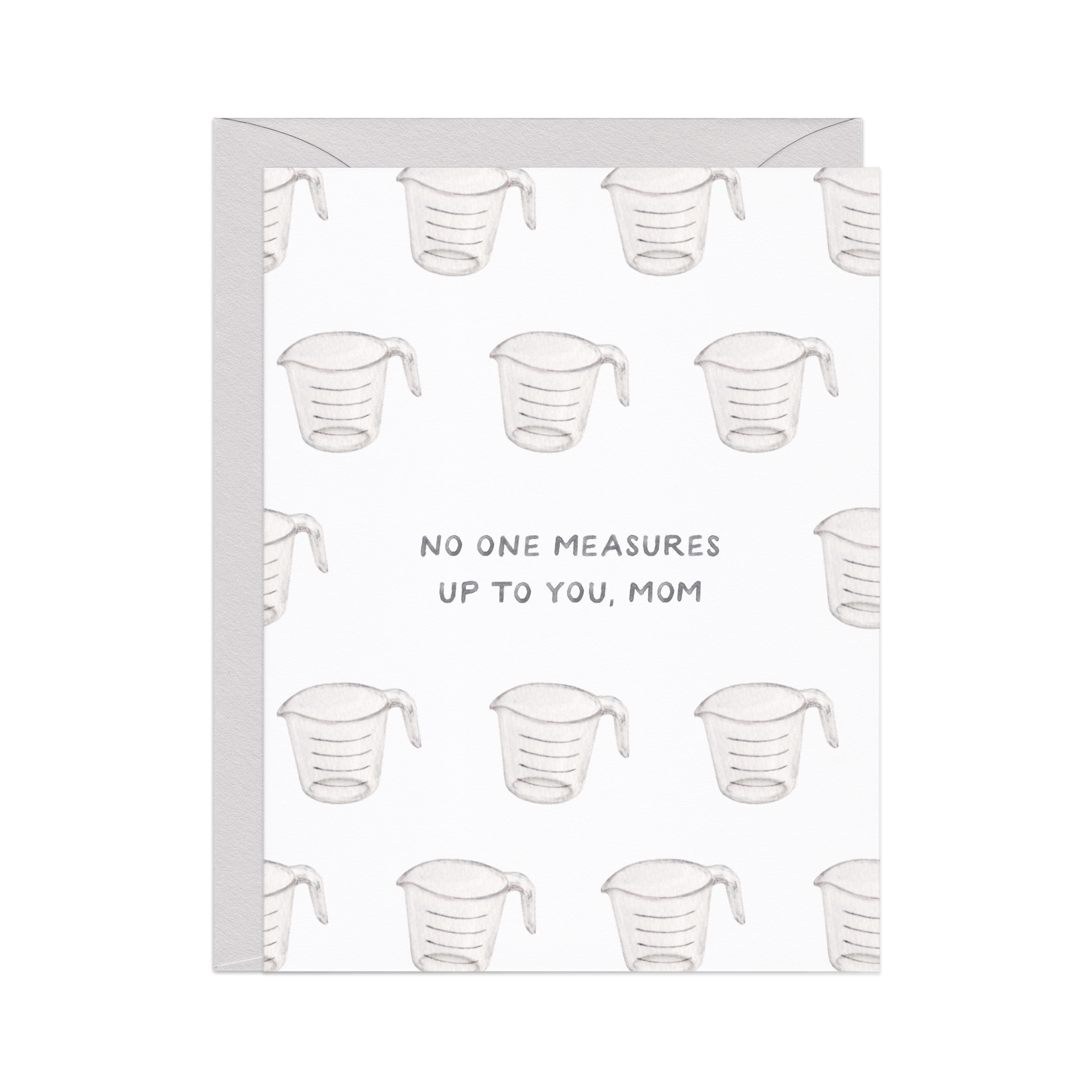 Amy Zhang - Wholesale Mother's Day Card - Measures Up — Baking Pun Mother's Day Card1