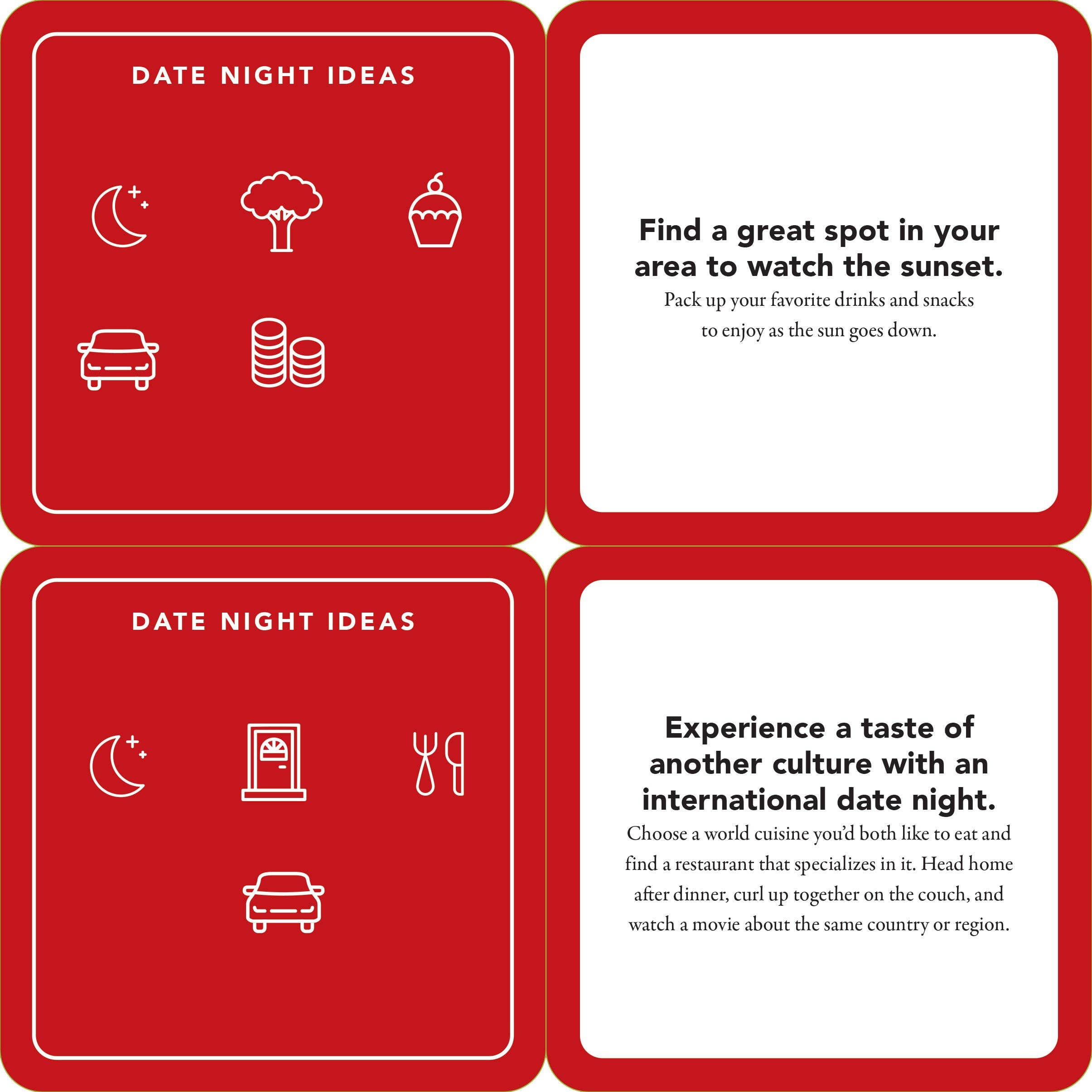 Peter Pauper Press - Wholesale Card Game - Couple's Date Night Scratch-Off Cards6