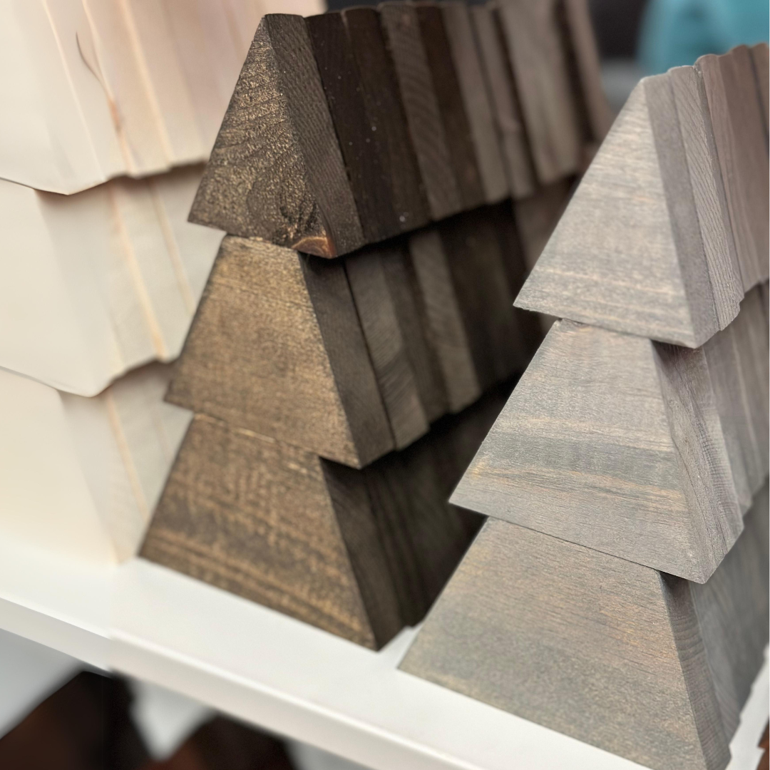 The Jammie Claus Company - Wholesale Kerstdecoratie - Kerstbomen van hergebruikt hout, handgemaakt9