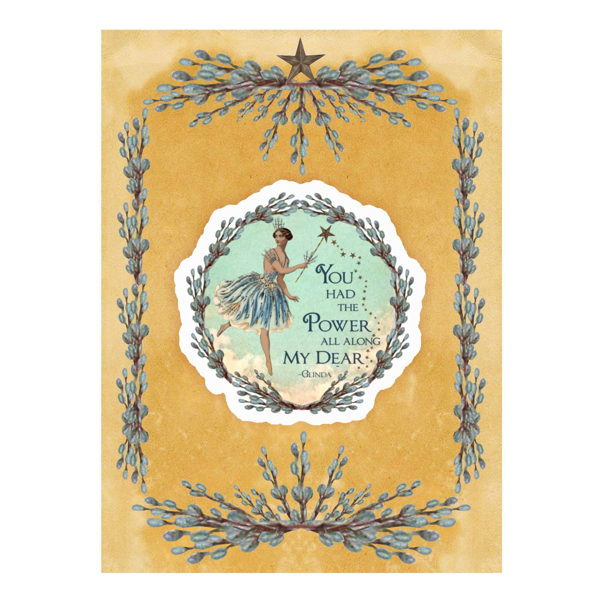 Heart The Moment – wholesale Everyday greeting card – Greeting Card, "The Power", with Detachable Sticker Gift1