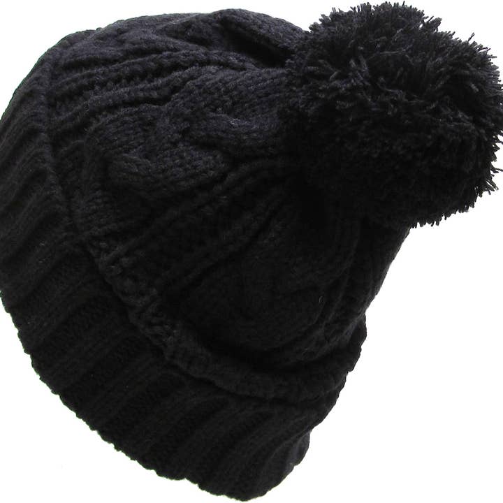 KBETHOS – Großhandel Beanie – Damen – Chunky Pom Pom Mütze21