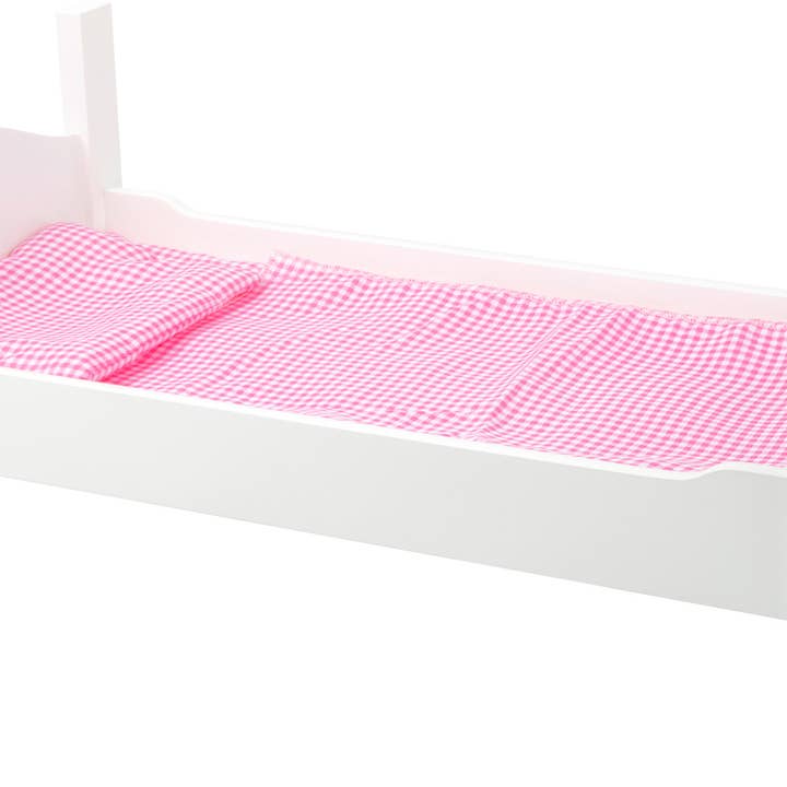 Poppenbed van hout met hartmotieven voor wholesale door small foot