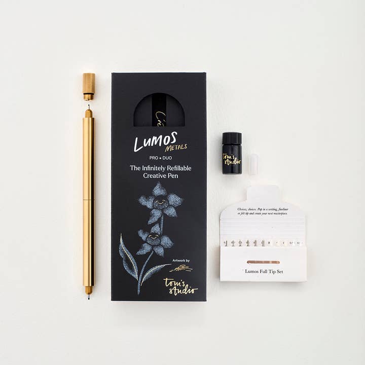 Tom's Studio – Caneta por atacado – Lumos Brass2