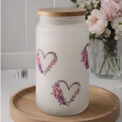 16oz Glass tumbler, Glass cup, Can glass. for wholesale by Deeny's Design