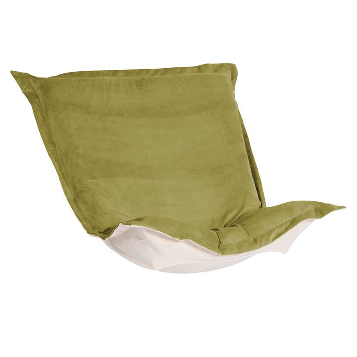 Howard Elliott on Faire - Wholesale Chair Cushion - Puff Chair Cushion Bella Moss (Cushion and Cover Only)