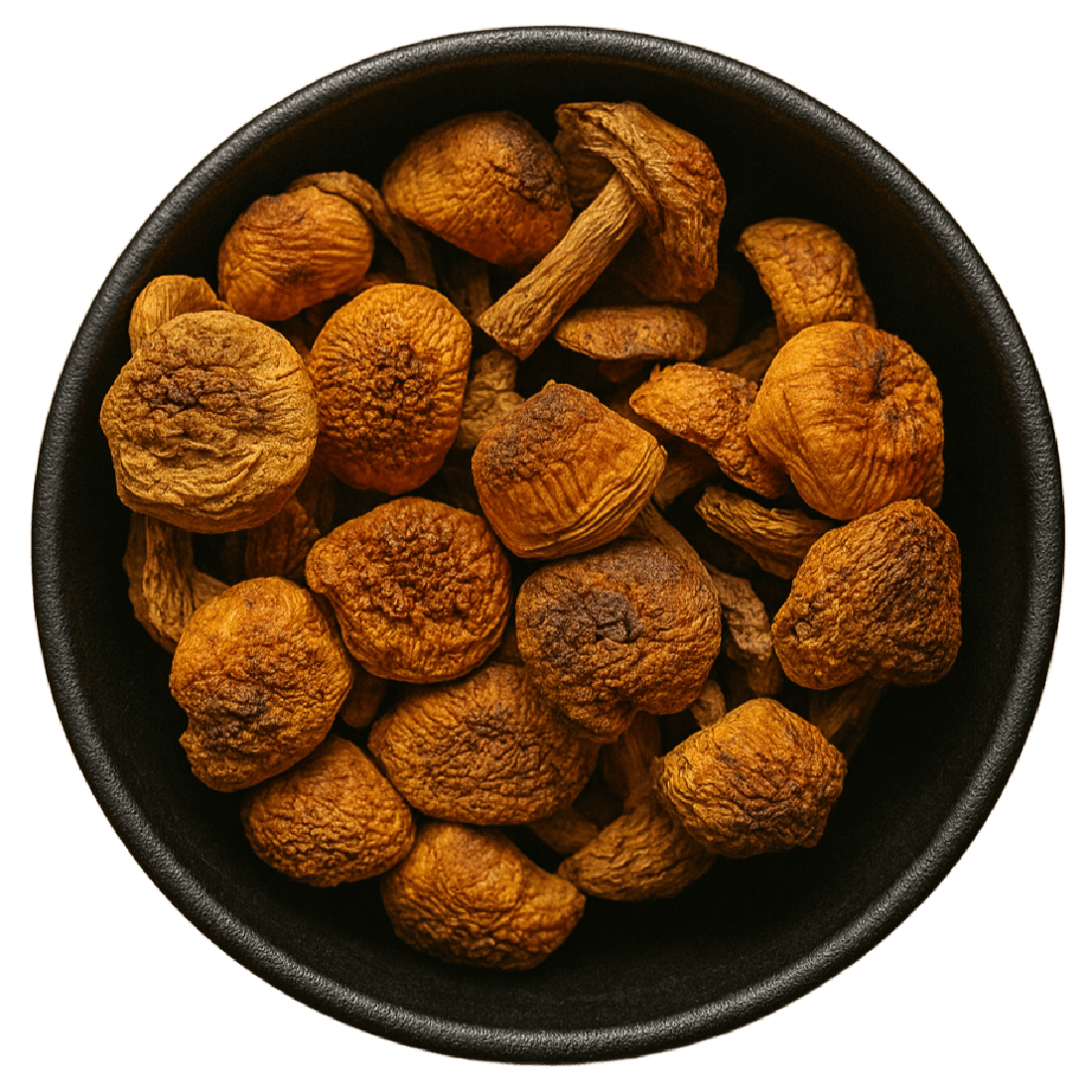 LA Herb – wholesale Torkad/dehydratiserade grönsaker – Mandelmussling hel (Agaricus Subrufescens)1