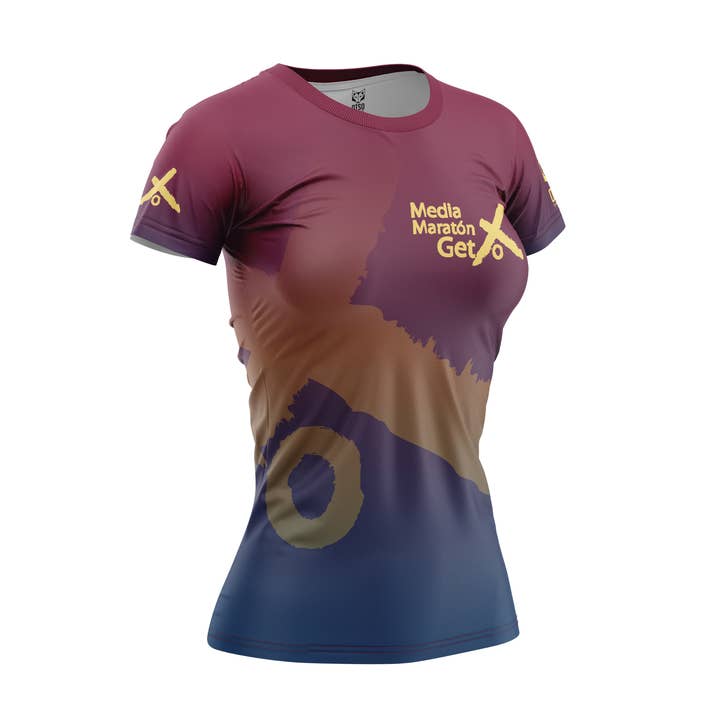 T-shirt de manga curta mulher - Meia Maratona de Getxo 2026 por atacado de OTSO