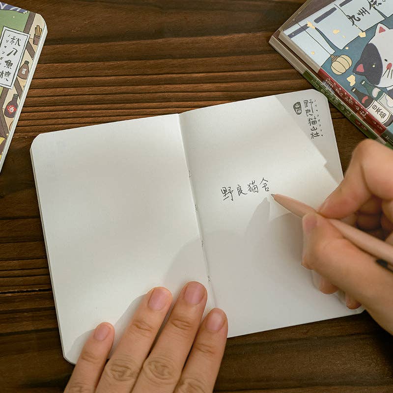 Gohobi （We cover U.S. import duties） - Wholesale Notebook - Gohobi Japanese Cat Magnetic Notebook, Monthly Planner, Study Notebook, Pocket Diary12