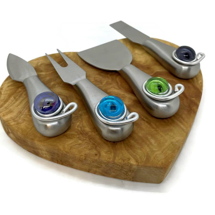 Swiddles Inc - Wholesale Appetizer Serveware - 4 Piece Appetizer Set1