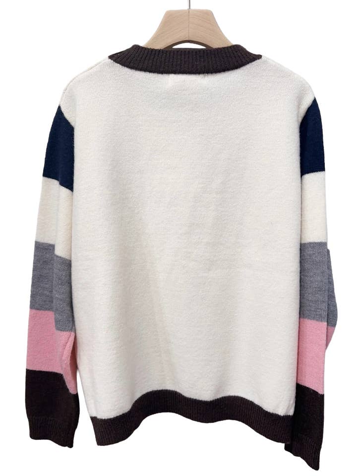 Orice - Wholesale Knit Sweater - Women's - P-023-Brown Coffee - Orice3