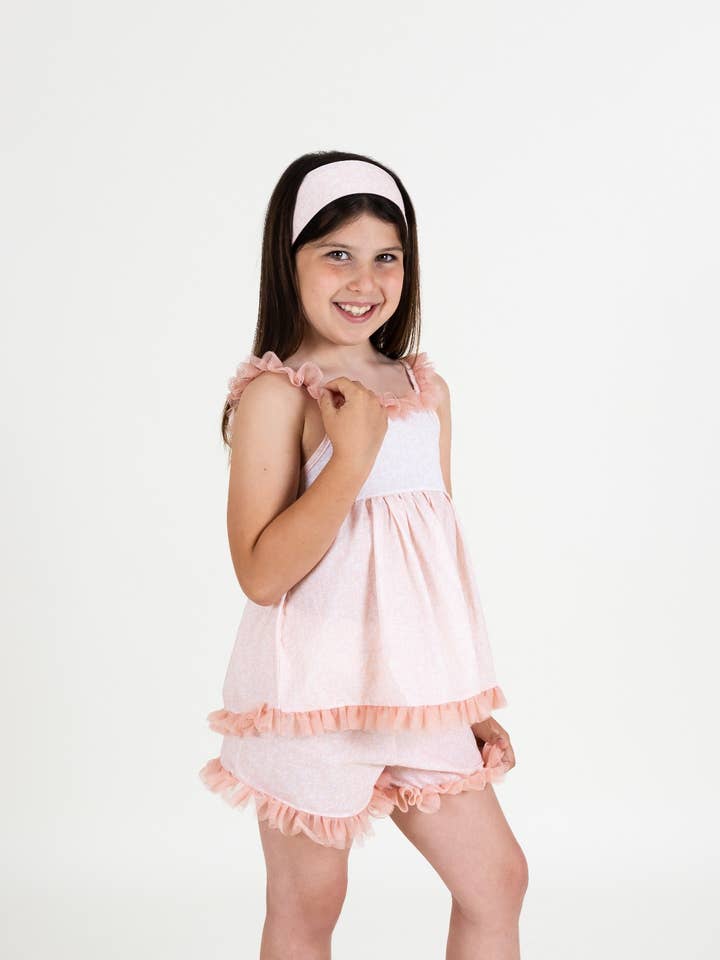 Zomer Pyjama Met Bandjes - Ref: 49621 voor wholesale door Creaciones Calamaro, S.L