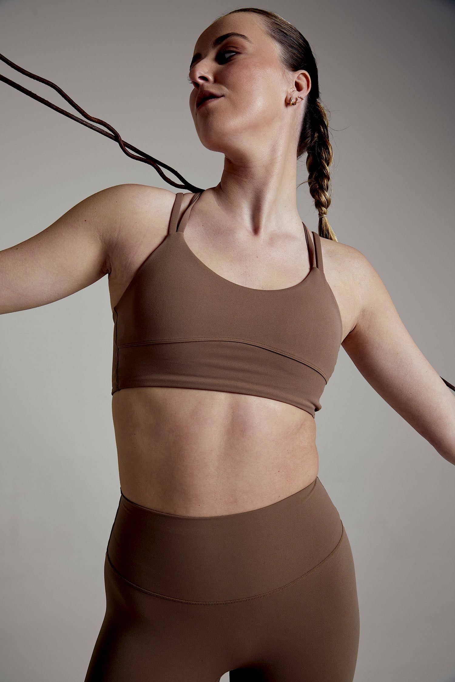 Season Lifestyle – wholesale Sports bra – Women's – Move Bra- Chocolate11