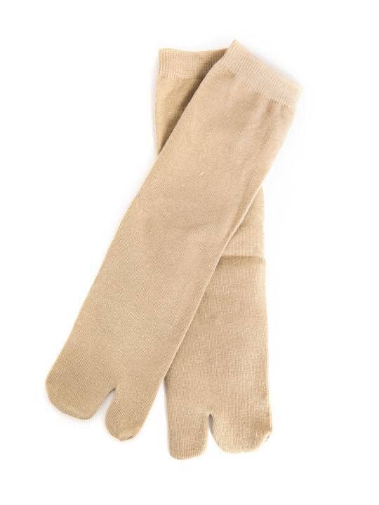 V-Toe Socks, Inc – wholesale Socks – Unisex – Flip Flop Socks - V-Toe Split Toe Khaki Crew Cotton Blend2