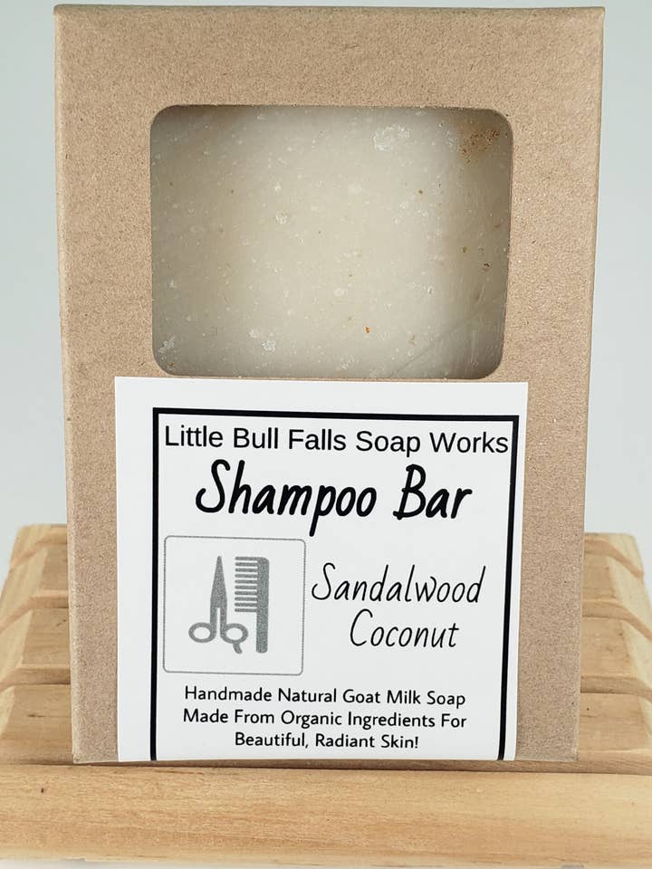 Shampoo Bar - Tallow Cold-Processed for wholesale by Little Bull Falls Soap Works