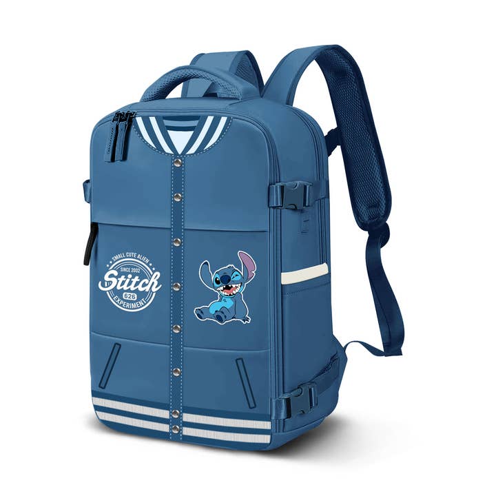 Stitch Varsity-Mochila Mercury 2.0 Viagem Cabine Avião por atacado de KARACTERMANIA