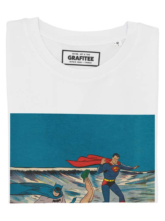 White La Vida Loca T-shirt 100% premium organic cotton for wholesale on Faire1