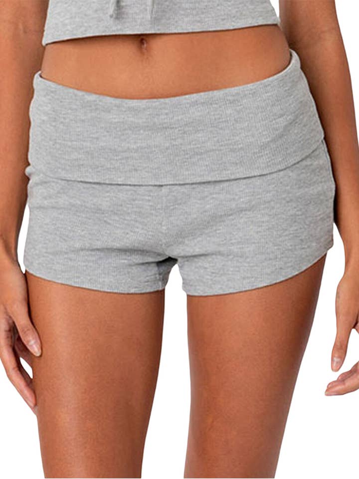 Fold over waist Slim fit box short and other Purchase Wholesale fold over shorts. Free Returns & Net 60 Terms on Faire trending on Faire.