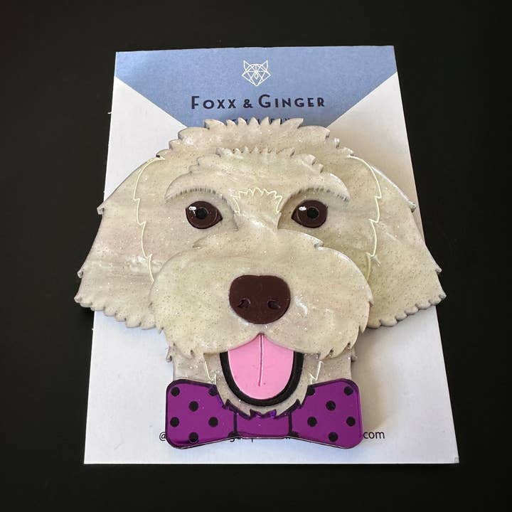 Porte-clés Connie le Cavoodle pour la vente par Foxx & Ginger Jewellery