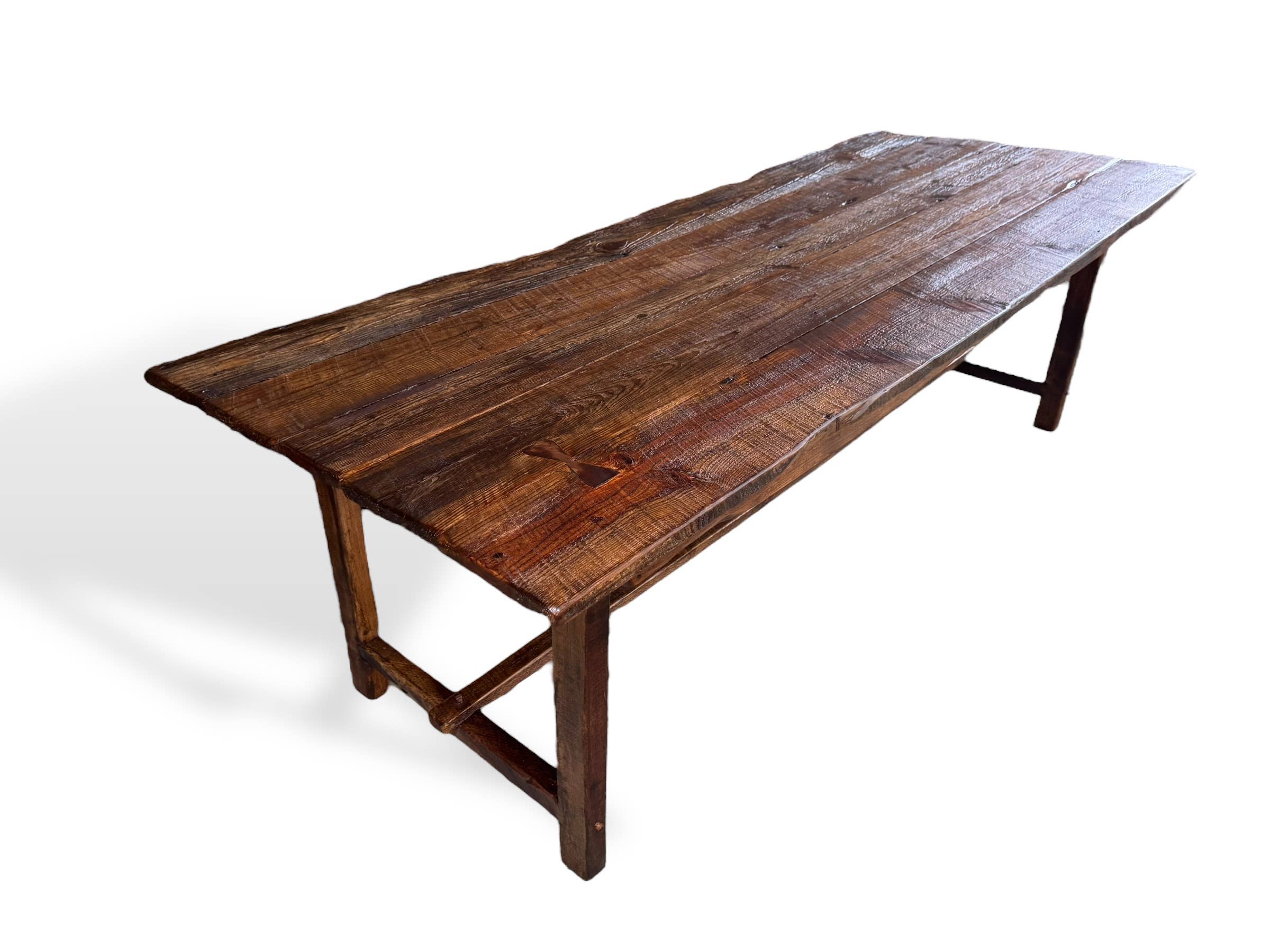 Archaic - Wholesale Coffee Table - Farmhouse Dining Table of Reclaimed Barn Wood4
