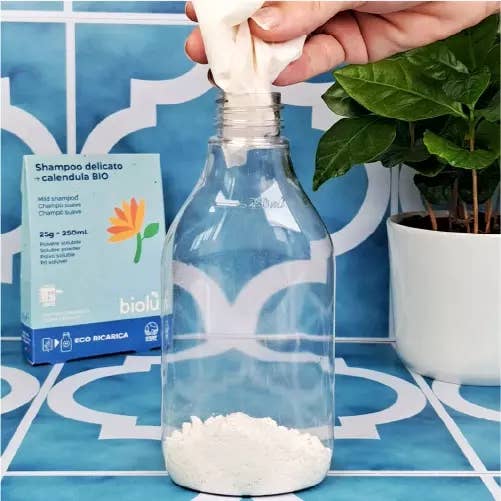 NIVEL SRL SOCIETÀ BENEFIT - Wholesale Hair Shampoo - Biolù Cosmetics - Organic Soluble Calendula Shampoo 25g1