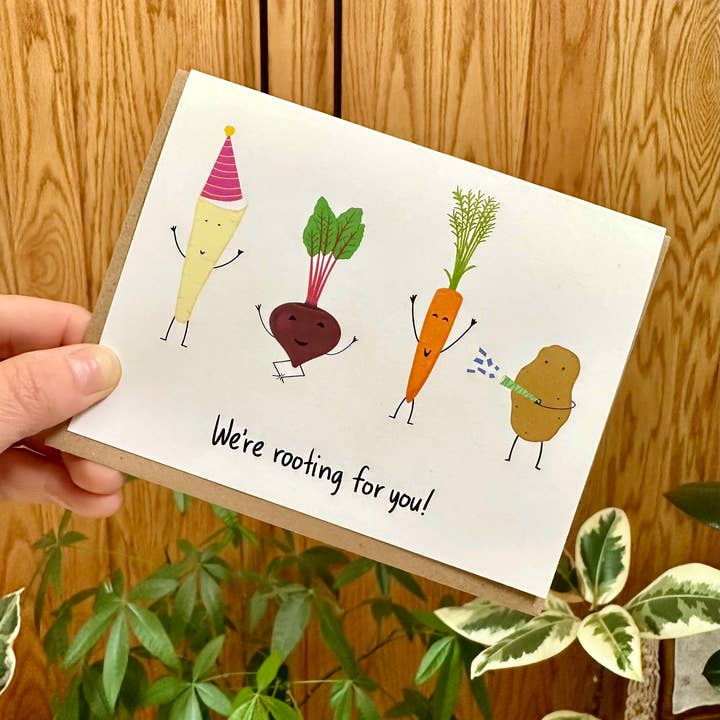 Queen Fayzel – wholesale Uppmuntringskort – Söt Rotfruktsuppmuntringskort | A21