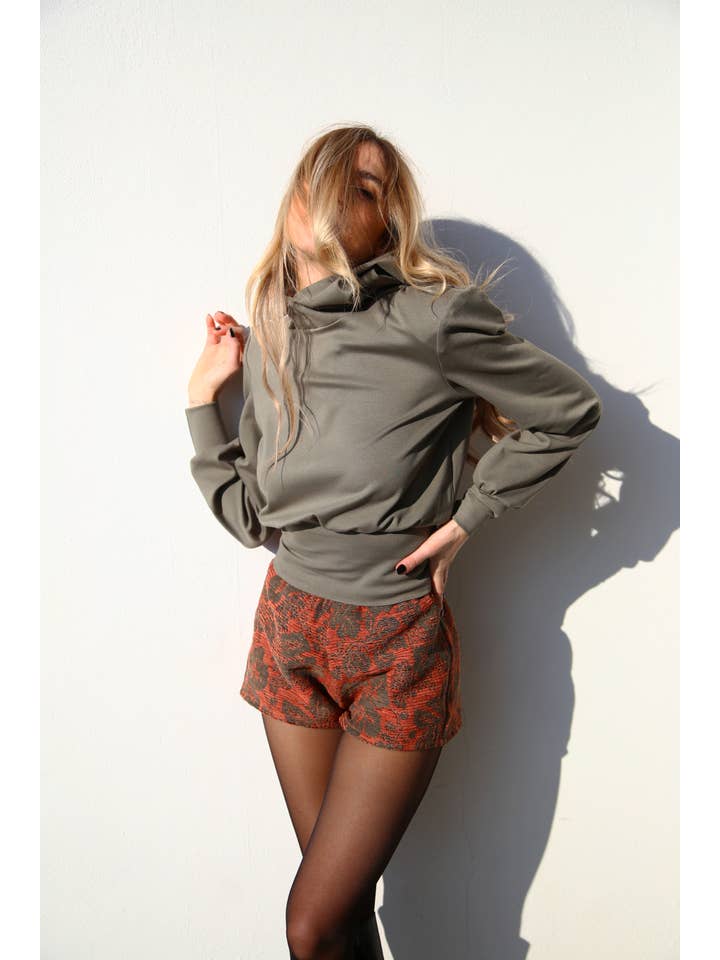 A4040 CULOTTE DAMASK SALMON FLOWERS for wholesale on Faire6